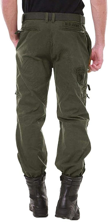 Men's Hiking Pants Water Resistant Lightweight Multi Pockets Mountain Pants